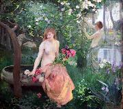 Menard, Emile-Rene Spring oil painting